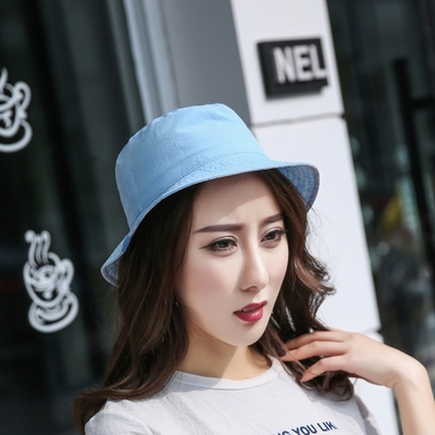 Pria Wanita Custom Reversible Bucket Hat Soft Short Brim Outdoor Pantai Sun Hat