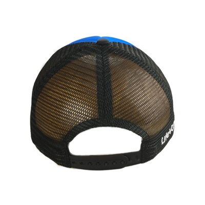 Bernafas 5 Panel Sublimasi Cetak Trucker Caps Baseball Trucker Hat