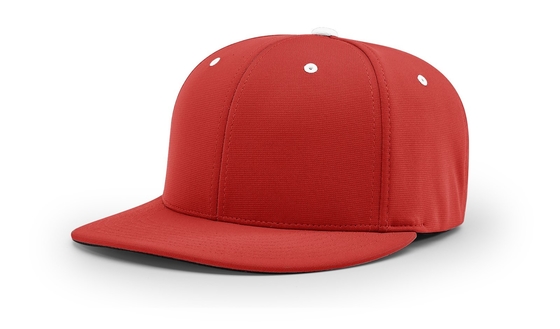 Unisex Solid Colors Six Panel Baseball Cap Dengan Contrast Eyelets