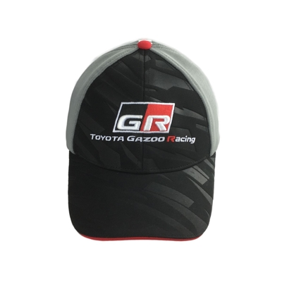 Custom bordir topi balap ukuran 6 panel disesuaikan topi bisbol tahan lama