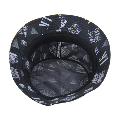Pencetakan Sublimasi Custom Bucket Hats Summer Fishing Hats Sertifikat SGS
