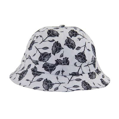OEM 100% Katun 6 Panel Bucket Hat Bordir Bucket Hat Ukuran yang disesuaikan