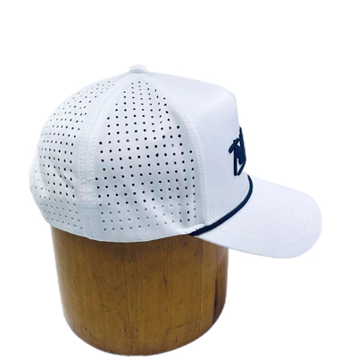 5 panel berprofil tinggi bordir topi golf wanita bernafas topi bisbol disesuaikan