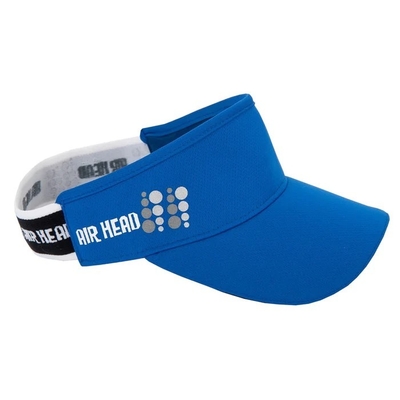 100% Polyester Mesh Perlindungan Matahari Visor Hat Bernafas Anti Mikrobial