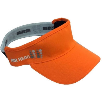 100% Polyester Mesh Perlindungan Matahari Visor Hat Bernafas Anti Mikrobial