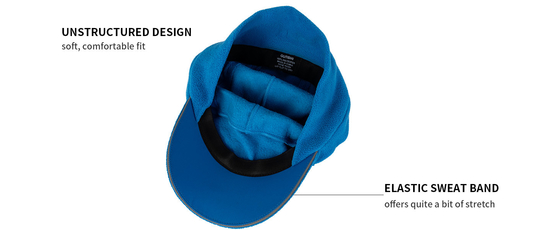 Fleece Ponytail Hat untuk Wanita Reflektif Musim Dingin Hat dengan Drop Down Ear Warmer