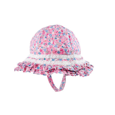 OEM Balita Kapas Bayi Topi Ember Luar Ruangan 50cm Sun Protect Hat