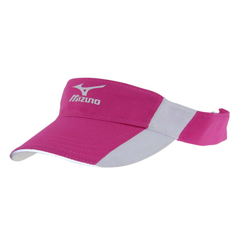 Logo reflektif Sun Visor Caps Polymesh Sports Sun Visor Hat Bernafas