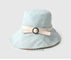 OEM Lady Women Floral Outdoor Bucket Hats Cotton 60cm Untuk Musim Panas