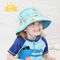 Upf 30+ Sun Protection Anak Bucket Hats Ramah Lingkungan Dicelup