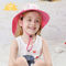 Upf 30+ Sun Protection Anak Bucket Hats Ramah Lingkungan Dicelup