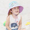 Topi Bucket Mesh Bernapas Musim Panas UPF 50+ Sunhats Anak-anak ODM