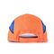 Topi Oranye Dengan Topi Bump Keselamatan Bordir Biru Lulus CE EN812 Tutup Benjolan qty kecil