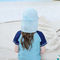 Topi Bucket Anak Pinggiran Lebar yang Dapat Disesuaikan, UV 50+ 100% Katun