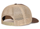 Topi Pengemudi Snapback Mesh Disesuaikan 56cm Tujuh Panel Unisex